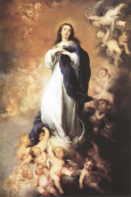MURILLO, Bartolome Esteban Immaculate Conception sg Germany oil painting art